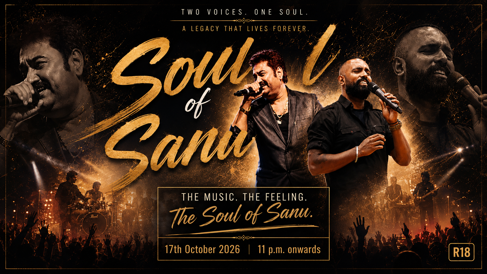 The Soul of Sanu event poster